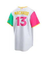 Men's Nike Manny Machado White San Diego Padres City Connect Replica Player Jersey