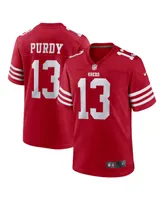 Men's Nike Brock Purdy Scarlet San Francisco 49ers Game Player Jersey