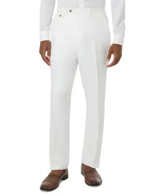 Tayion Collection Men's Classic-Fit Linen Suit Pants