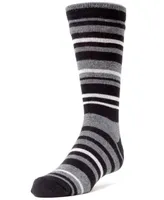 MeMoi Boys Rings and Rungs Cotton Blend Striped Socks