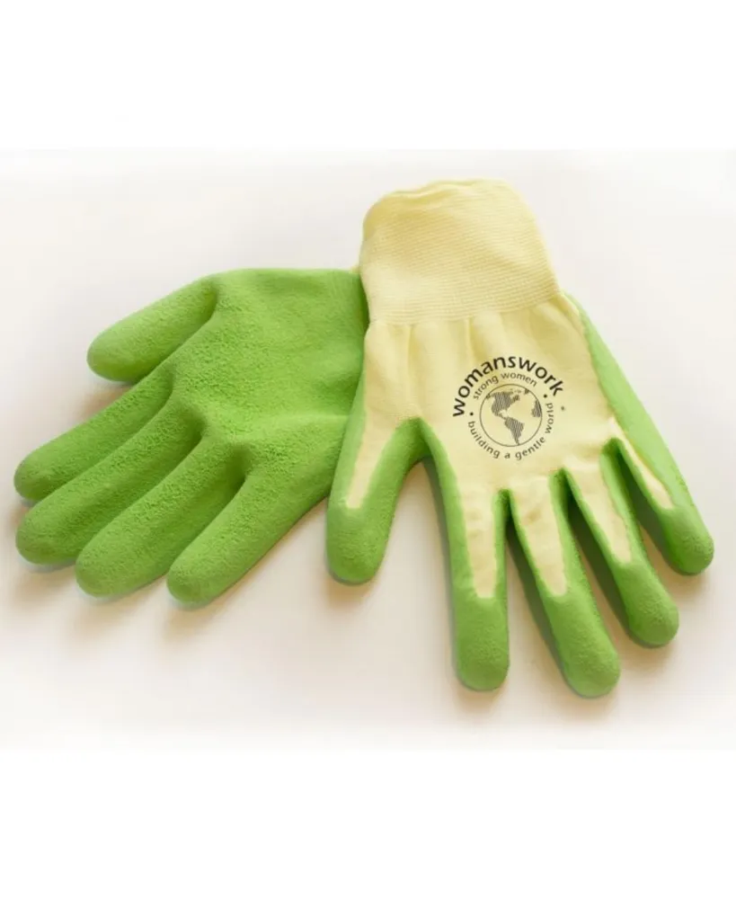 Womanswork Gardening Protective Weeding Glove, Green, Small