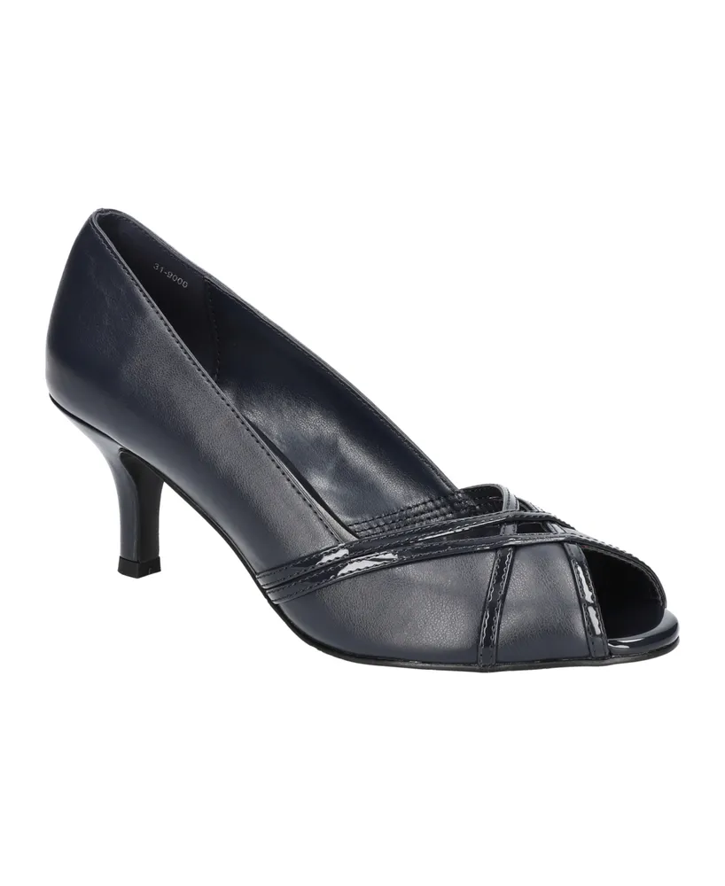 Easy Street Women's Celeste Peep Toe Pumps