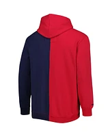 Men's Mitchell & Ness Red, Navy St. Louis Cardinals Fleece Full-Zip Hoodie