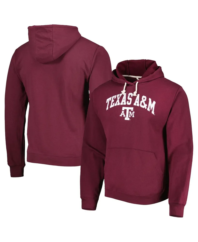 Men's League Collegiate Wear Maroon Texas A&M Aggies Arch Essential Pullover Hoodie