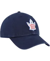 Men's '47 Brand Navy Toronto Maple Leafs Clean Up Adjustable Hat