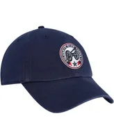 Men's '47 Brand Navy Columbus Blue Jackets Alternate Clean Up Adjustable Hat