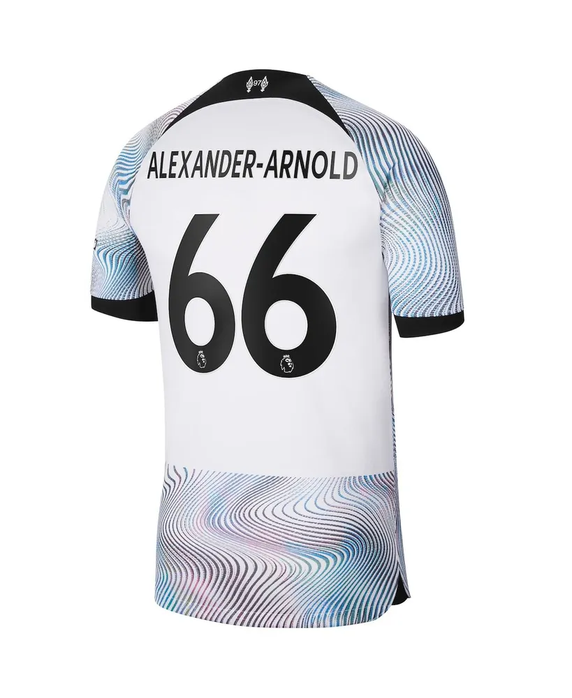 Men's Nike Trent Alexander-Arnold White Liverpool 2022/23 Away Breathe Stadium Replica Player Jersey