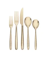 Oneida Storm Champagne 20 Piece Everyday Flatware Set, Service For 4