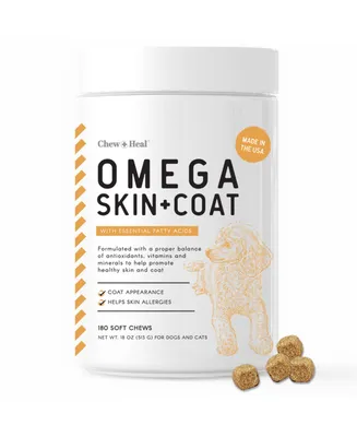 Omega Skin + Coat Fish Oil Supplement for Dogs