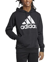 adidas Men's Essentials Performance Jersey Logo Hoodie