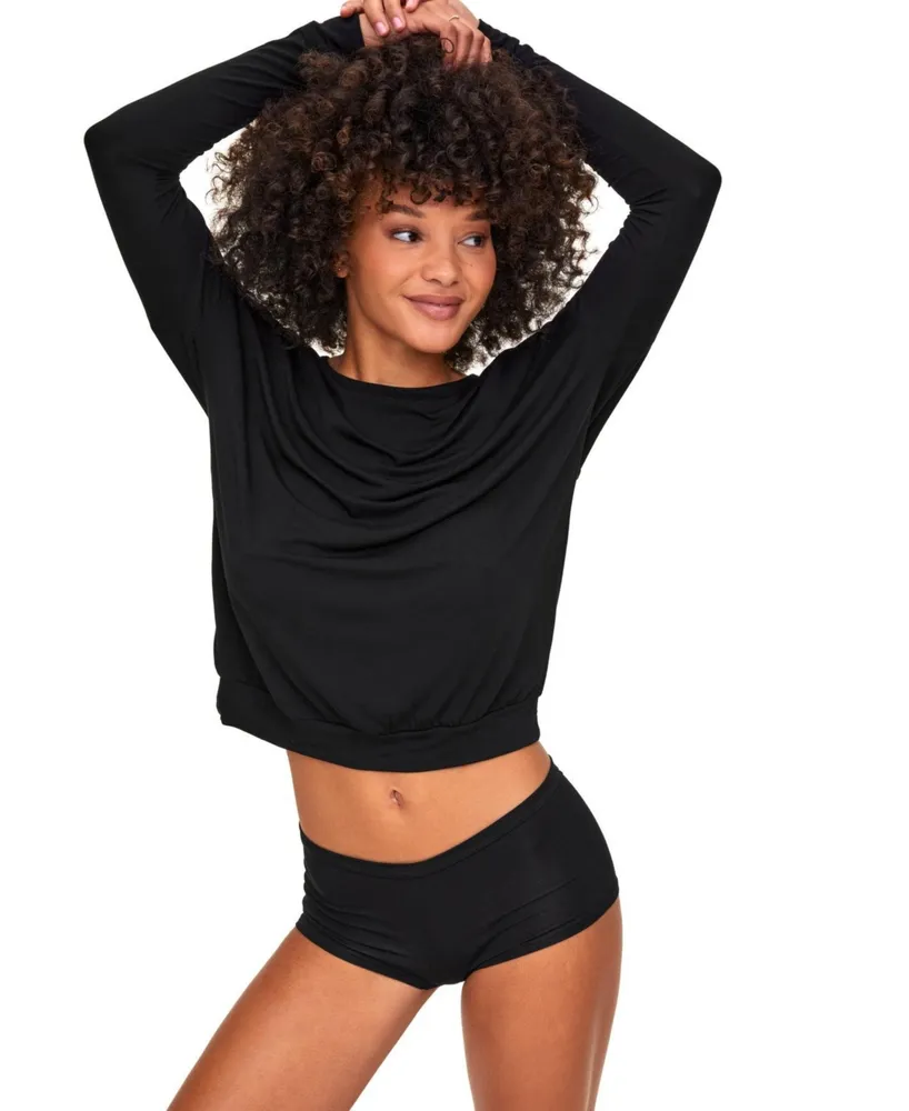 Adore Me Women's Lyanna Pajama Top & Short Set