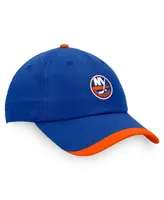 Men's Fanatics Royal New York Islanders Authentic Pro Rink Pinnacle Adjustable Hat