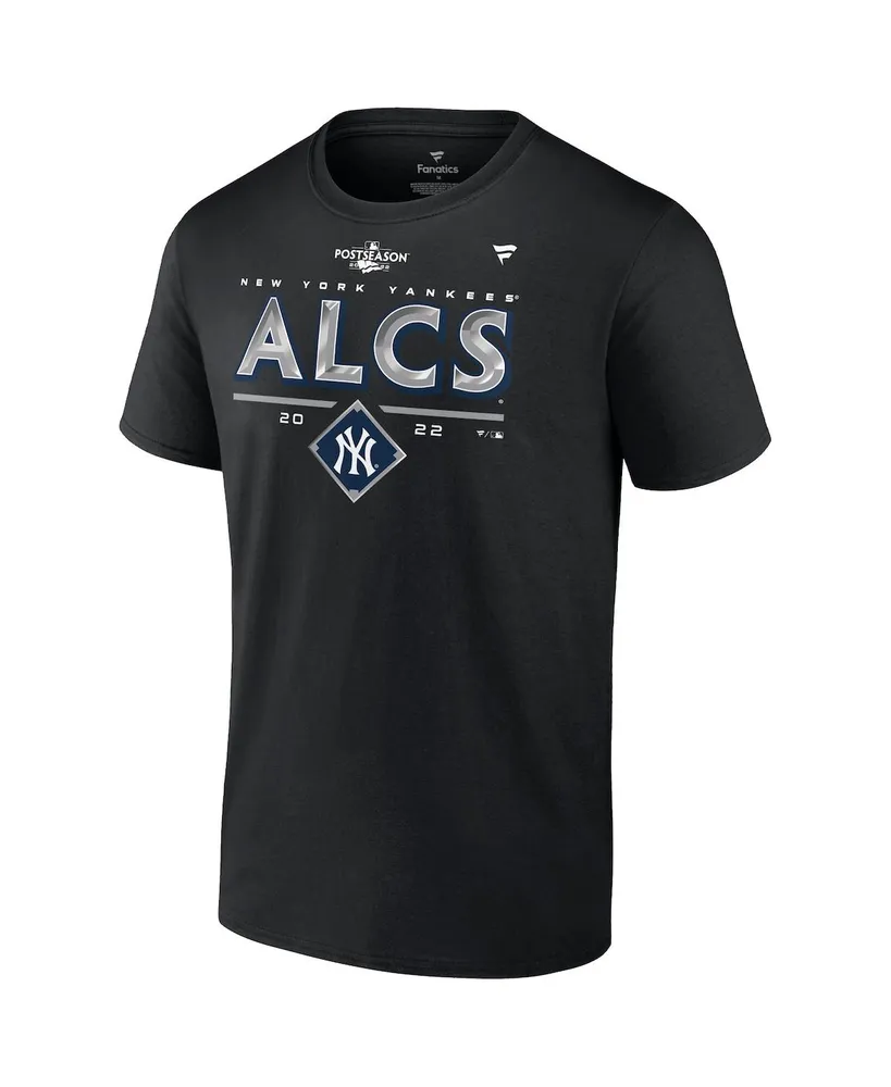 Men's Fanatics Black New York Yankees 2022 Division Series Winner Locker Room T-shirt