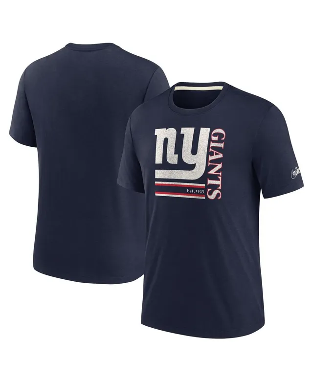 New York Giants Nike Women's 2023 NFL Crucial Catch Sideline Tri-Blend T- Shirt - Black