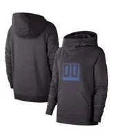 Women's Nike Charcoal Duke Blue Devils Essential Funnel Neck Raglan Pullover Hoodie