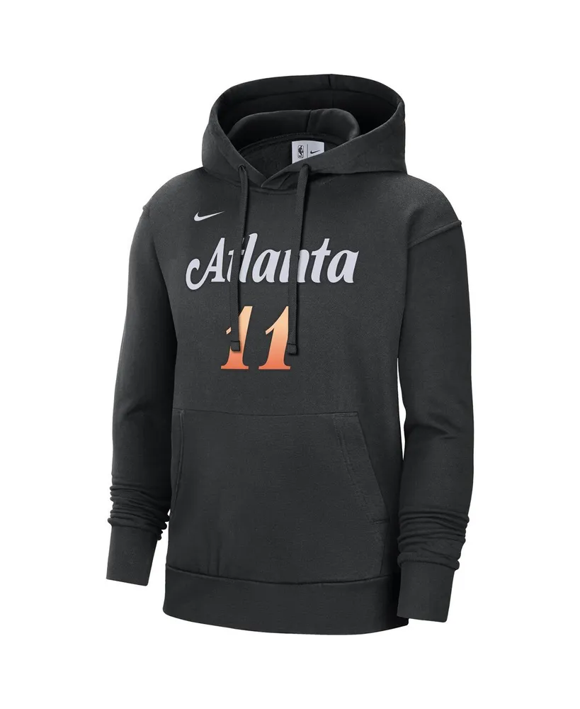 Men's Nike Trae Young Black Atlanta Hawks 2022/23 City Edition Name and Number Pullover Hoodie