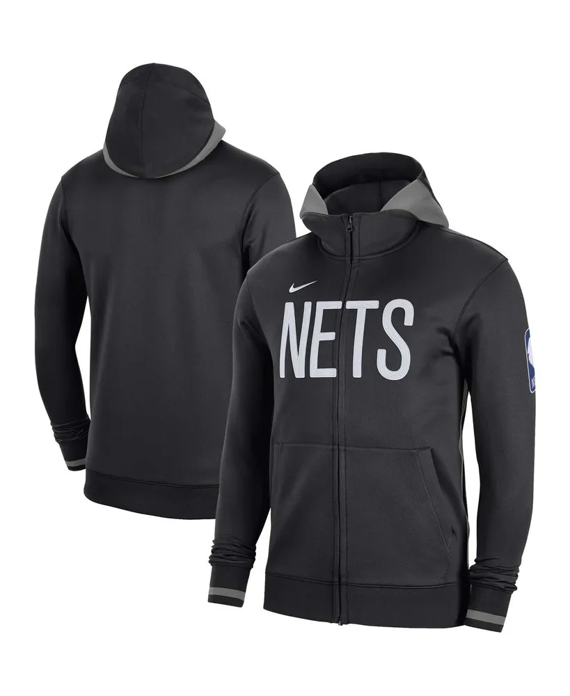 Men's Brooklyn Nets Levelwear Black Fuze Jacquard Camo Raglan