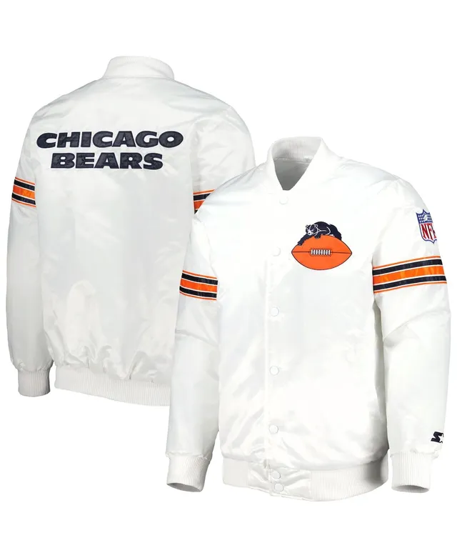 Satin Starter Denver Broncos Throwback Warm Up Pitch Jacket