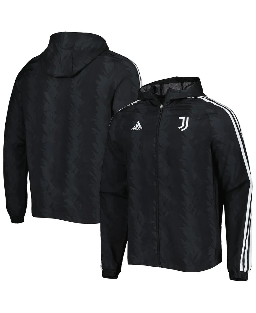 Lids Juventus adidas AEROREADY Full-Zip Hoodie Windbreaker Jacket - Black