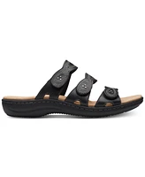 Clarks Women's Laurieann Ayla Slip-On Strappy Sandals