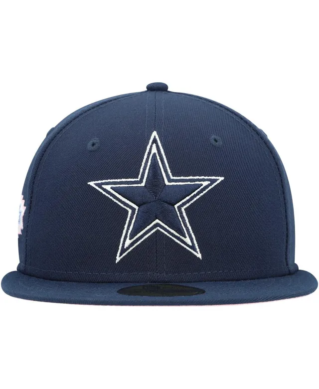 Men's New Era Navy Dallas Cowboys Blooming 59FIFTY Fitted Hat