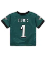 Infant Boys and Girls Nike Jalen Hurts Midnight Green Philadelphia Eagles Game Jersey