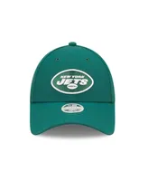 Women's New Era Green New York Jets Simple 9FORTY Adjustable Hat