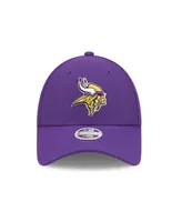 Women's New Era Purple Minnesota Vikings Simple 9FORTY Adjustable Hat