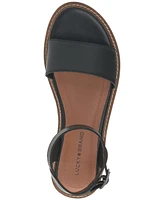 Lucky Brand Women's Kimaya Ankle-Strap Flat Sandals
