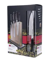 Cuisine::pro Damashiro Emperor Shi Knife Block Set, 7 Piece