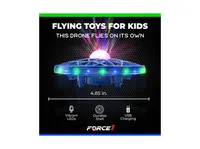 Force1 Scoot Cosmo Led Hand Operated Drone for Kids or Adults - Blue