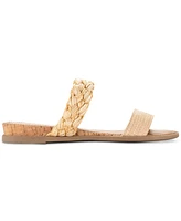 Sun + Stone Women's Easten Double Band Slide Flat Sandals, Created for Macy's