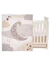 Lambs & Ivy Goodnight Moon 3-Piece Celestial Nursery Baby Crib Bedding Set