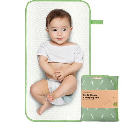 KeaBabies Swift Diaper Changing Pad, Portable Waterproof Pad for Baby, Travel Bag