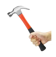 Powerbuilt 16 Ounce Claw Hammer with Nail Puller and Comfort Grip