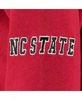 Women's Stadium Athletic Red Nc State Wolfpack Big Logo Pullover Hoodie