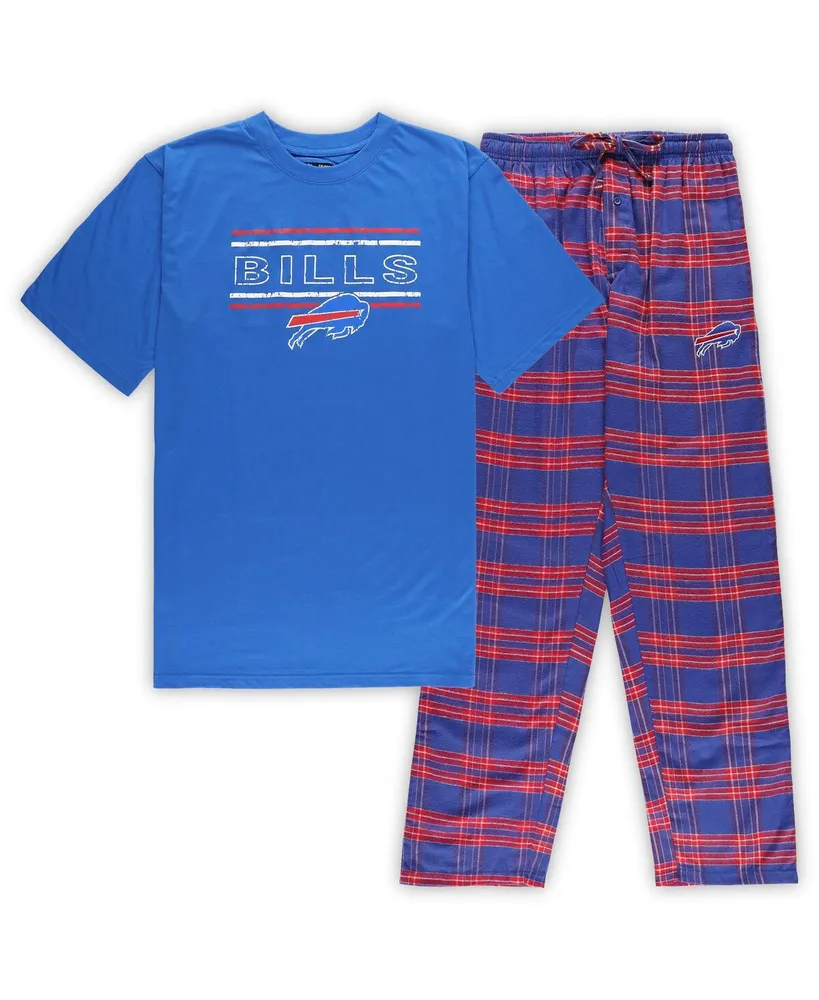 Men's Concepts Sport White/Royal Chicago Cubs Big & Tall Pinstripe Sleep Pants