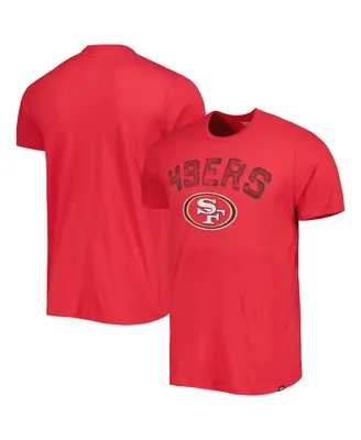 Men's '47 Brand Scarlet San Francisco 49ers All Arch Franklin T-shirt
