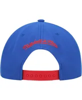 Men's Mitchell & Ness Blue Washington Capitals Retro Lock Up Snapback Hat