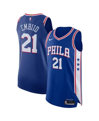 Men's Nike Joel Embiid Royal Philadelphia 76ers 2020/21 Authentic Player Jersey - Icon Edition