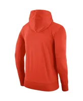 Men's Nike Orange Clemson Tigers Performance Pullover Hoodie