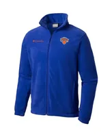 Men's Columbia Blue New York Knicks Steens Mountain 2.0 Full-Zip Jacket