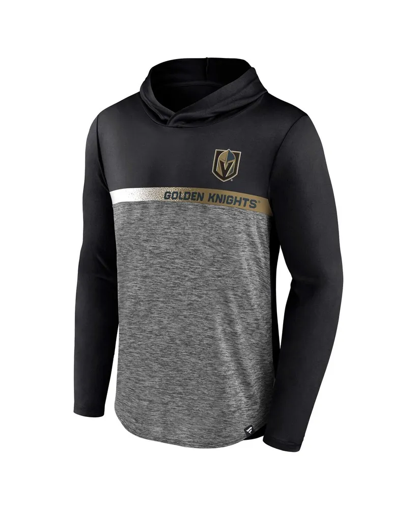 Men's Fanatics Black Vegas Golden Knights Podium Defender Pullover Hoodie