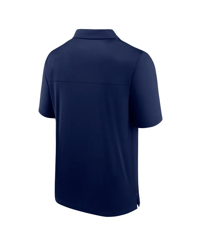 Men's Fanatics Navy Cleveland Guardians Hands Down Polo Shirt