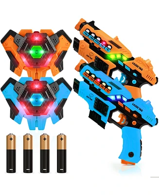 Usa Toyz Toy Blaster Game for Kids, Teens, Adults - 2 Pack