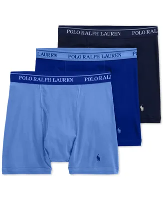 Polo Ralph Lauren Men's 3-Pack. Classic Cotton Boxer Briefs