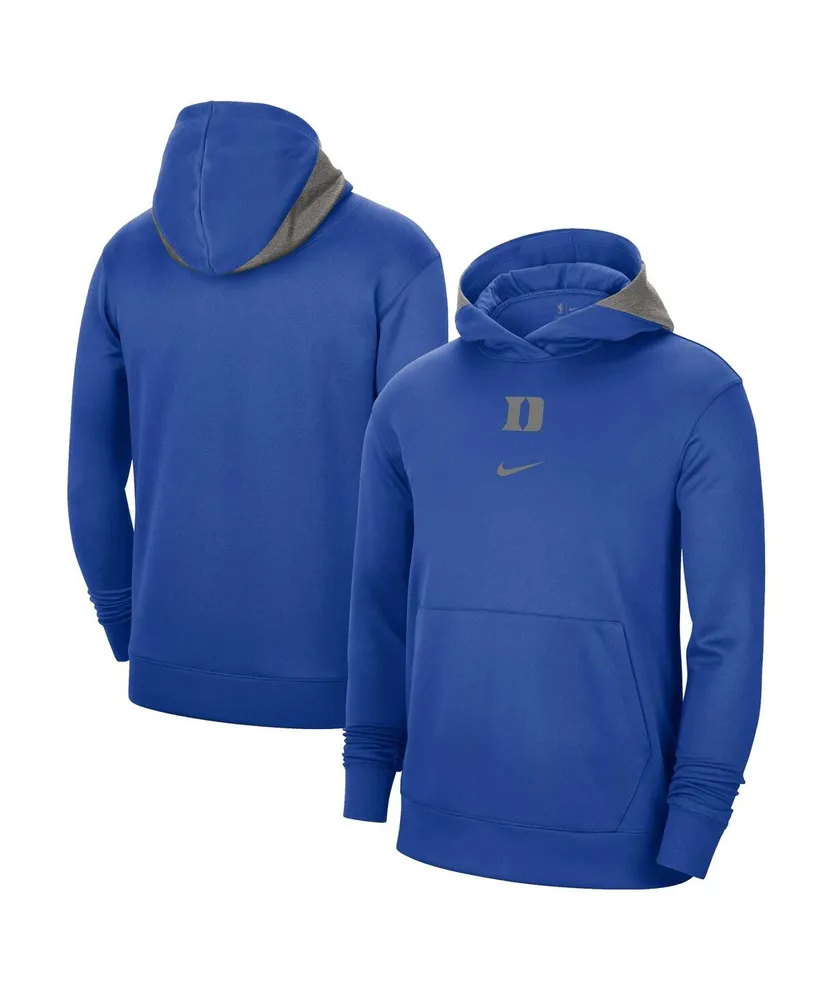 Men's Nike Royal Duke Blue Devils Team Basketball Spotlight Performance Pullover Hoodie