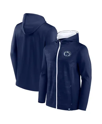 Men's Fanatics Navy Penn State Nittany Lions Ball Carrier Full-Zip Hoodie