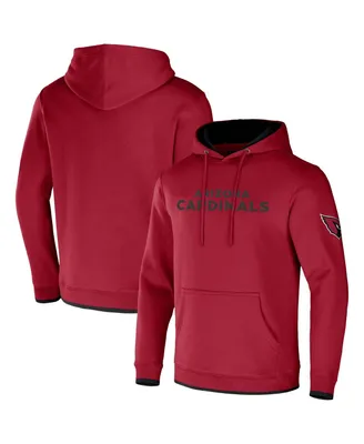 Men's Nfl X Darius Rucker Collection by Fanatics Cardinal Arizona Cardinals Pullover Hoodie