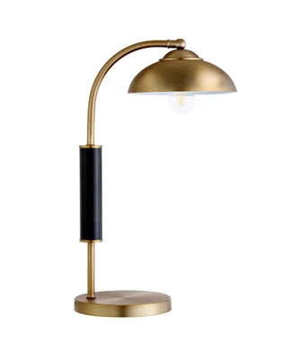 Denton 24" Tall Two-Tone Table Lamp with Metal Shade